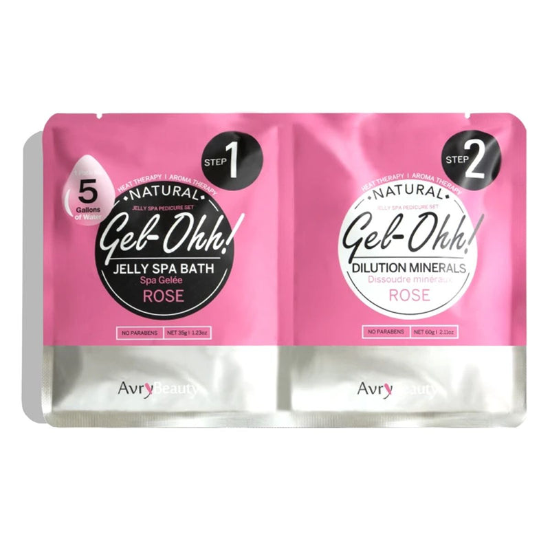 Avry - Gel - Ohh Jelly Spa Pedi Bath Beauty & Personal Care Rose