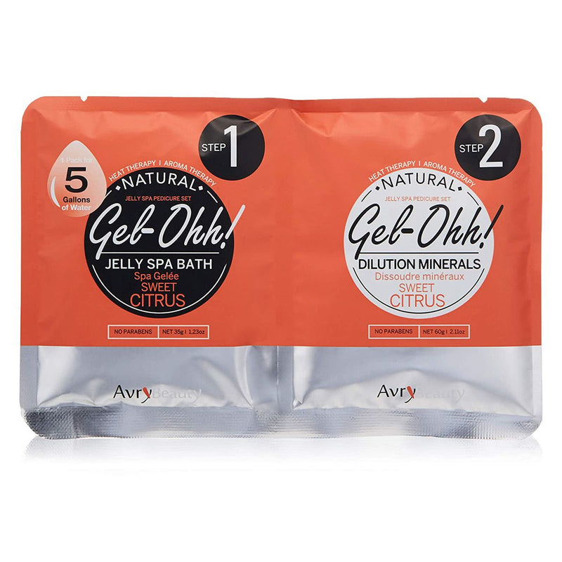 Avry - Gel - Ohh Jelly Spa Pedi Bath Beauty & Personal Care Sweet Citrus