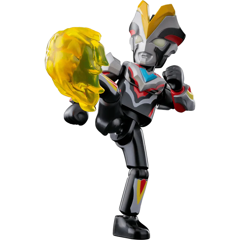 BLOKEES - Ultraman - Galaxy Version 9pc PDQ Wave 9 Glitter Ginga