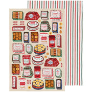 Now Designs - Sugar & Spice Christmas Dishtowels Set of 2