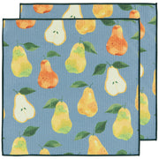 Now Designs - Heritage Pear Recycled Microfibre Dishcloths Set o