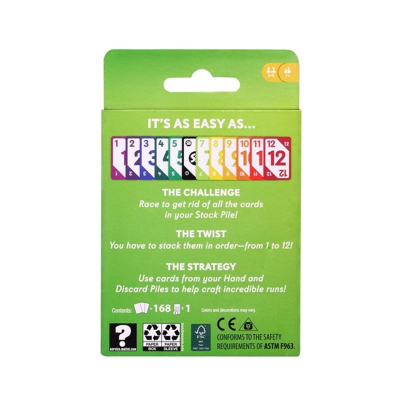 Skip-Bo - Card Game (168 Cards) - Product detail or play view 4