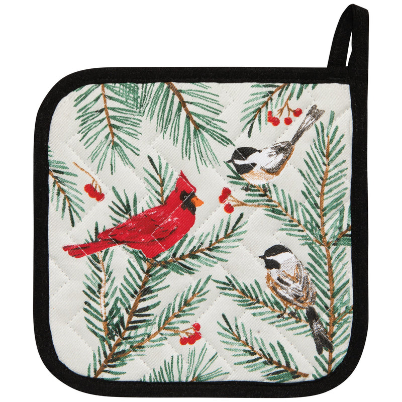 Now Designs - Birds & Boughs Christmas Potholder