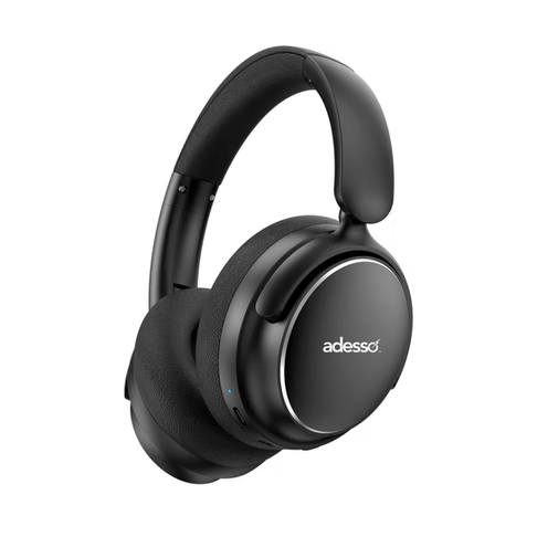 Adesso - Bluetooth Headphone with Active Noise Cancellation and Built-In Microphone