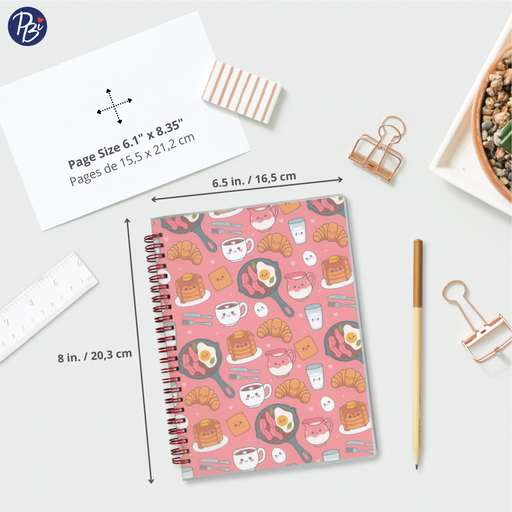 NOTEBOOK- KAWAII BREAKFAST