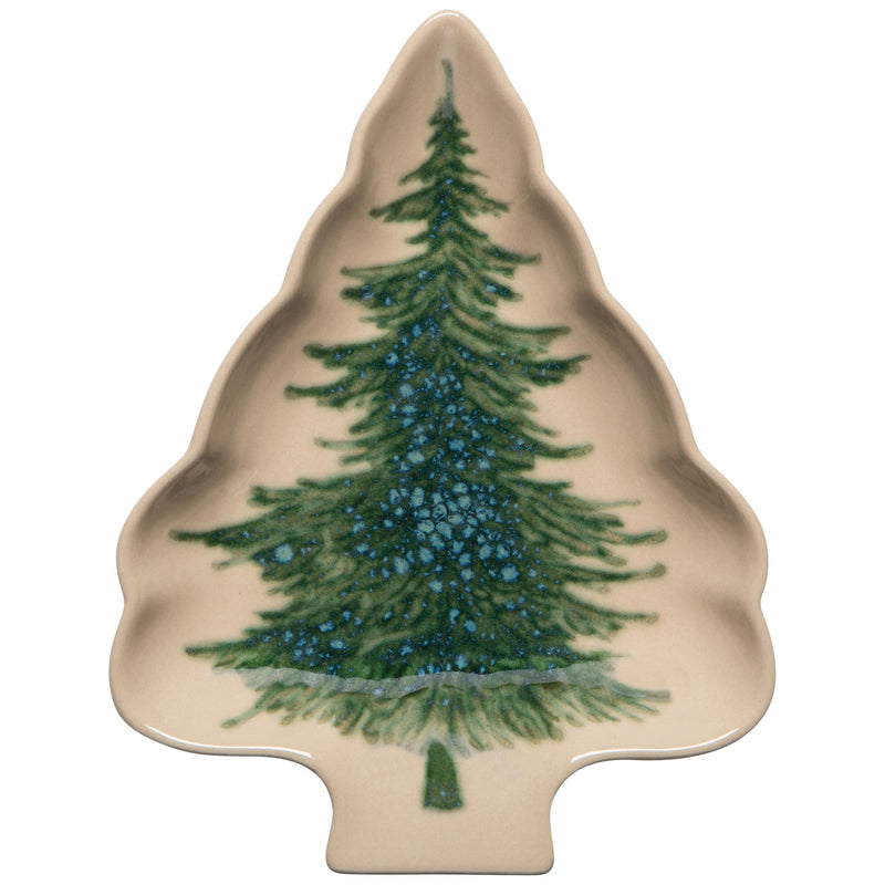 Now Designs - Winter Tree Christmas Shaped Dish