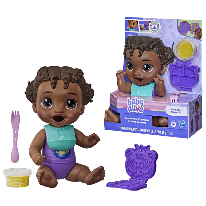 Baby Alive - Dinnertime Creations - Black Hair Toys & Games