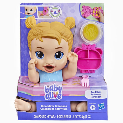Baby Alive - Dinnertime Creations - Blonde Hair Toys & Games