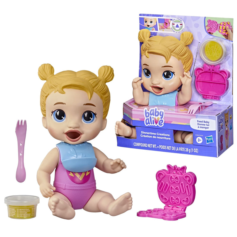 Baby Alive - Dinnertime Creations - Blonde Hair Toys & Games