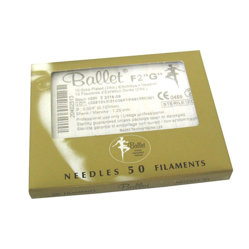 Ballet - Gold Ballet Needle F2 (50) 1 Piece Beauty & Personal Care