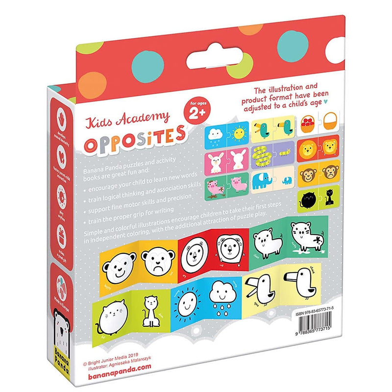 Banana Panda - KID Academy - Playset - Opposites (2+) Toys & Games