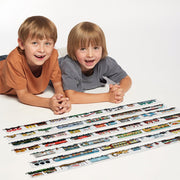 BANANA PANDA - MIX and MATCH - TRAINS 54pc PUZZLE (5+) Games & Toys