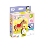 BANANA PANDA - ON - THE - GO - 20pc PUZZLE - ANIMALS (2+) Games & Toys