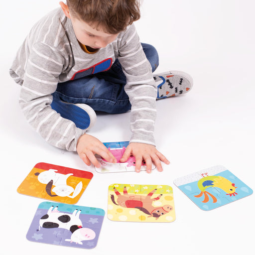 Banana Panda - ON - THE - GO - 20pc PUZZLE - ANIMALS (2+) Toys & Games