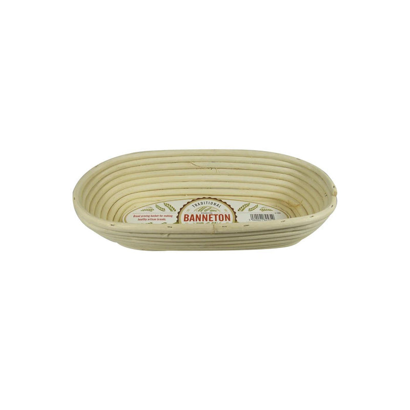 Banneton - EDDINGTONS – Natural Cane Proving Baskets Home & Kitchen Oval Basket - 12 in