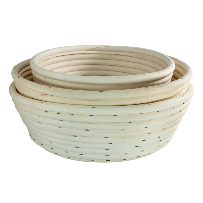 Banneton - EDDINGTONS – Natural Cane Proving Baskets Home & Kitchen Oval Basket - 16 in