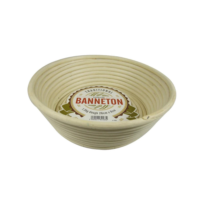 Banneton - EDDINGTONS – Natural Cane Proving Baskets Home & Kitchen Oval Basket - 16 in