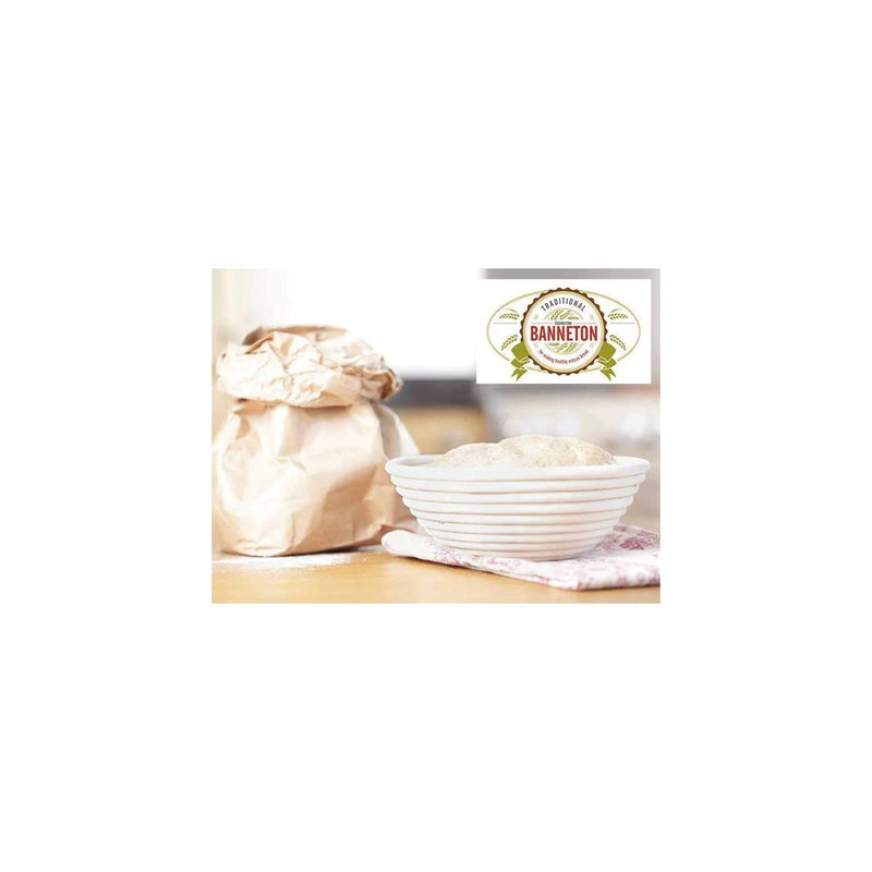 Banneton - EDDINGTONS – Natural Cane Proving Baskets Home & Kitchen Oval Basket - 16 in