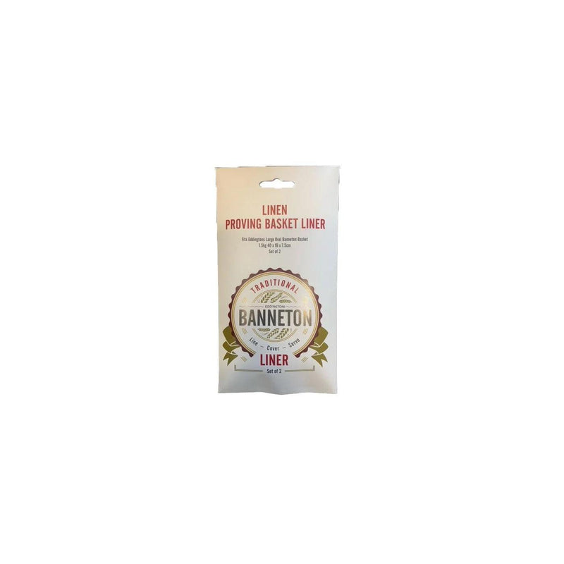 Banneton – Linen Proving Basket Liners, Set of 2 Home & Kitchen EDD70112