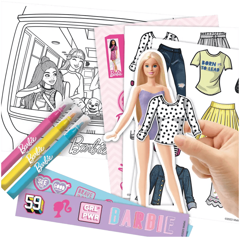 Barbie - STICKER ACTIVITY SET Games & Toys