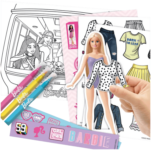 Barbie - STICKER ACTIVITY SET Games & Toys