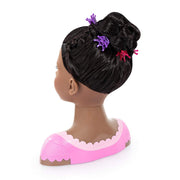 Bayer Design - CHARLENE SUPER MODEL - STYLING HEAD - DARK HAIR Games & Toys