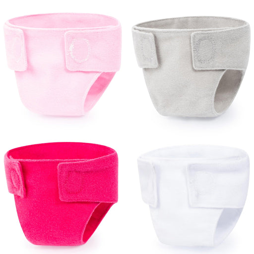 Bayer Design - DELUXE COLLECTION - CLOTH DIAPERS FOR DOLLS - 4pcs Games & Toys