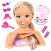 Bayer Design - LISA TOP MODEL: MY LOVELY PRINCESS STYLING HEAD 25CM Games & Toys
