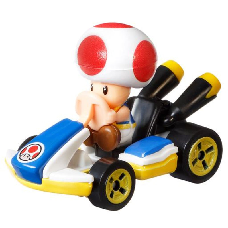 Hot Wheels - Mario Kart 1:64 Scale Die-Cast Vehicle - TOAD Mach 8 - Product view