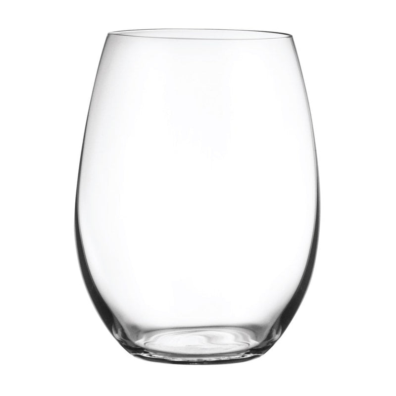 Bohemia Crystal Bar stemless wine glass design; set of six
