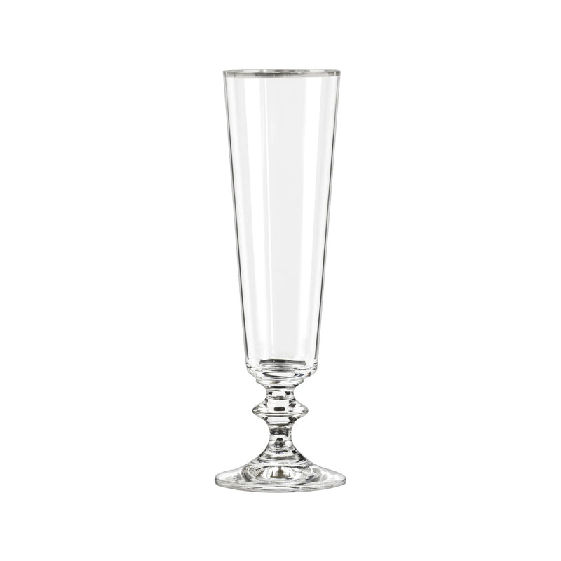 Bohemia Crystal - Bella Champagne Flute with Plat Rim