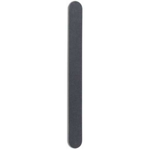 Belmonda black individually wrapped 180/180 wood nail file; pack contains 10