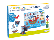 Beleduc - 3D ADVENTURE PUZZLE - PIRATES Games & Toys