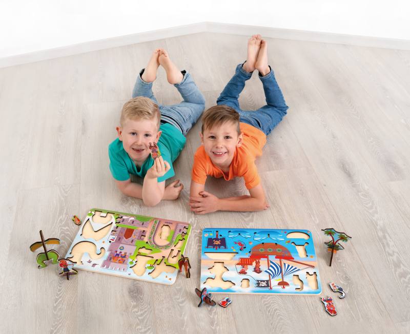 Beleduc - 3D ADVENTURE PUZZLE - PIRATES Games & Toys