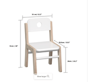 Beleduc - ILLIANA CHAIR Comfortable and Stylish Seating for Kids and Toddlers Furniture 11.8"