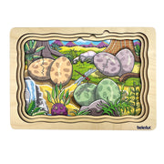 Beleduc - LAYER PUZZLE "DINO" Games & Toys