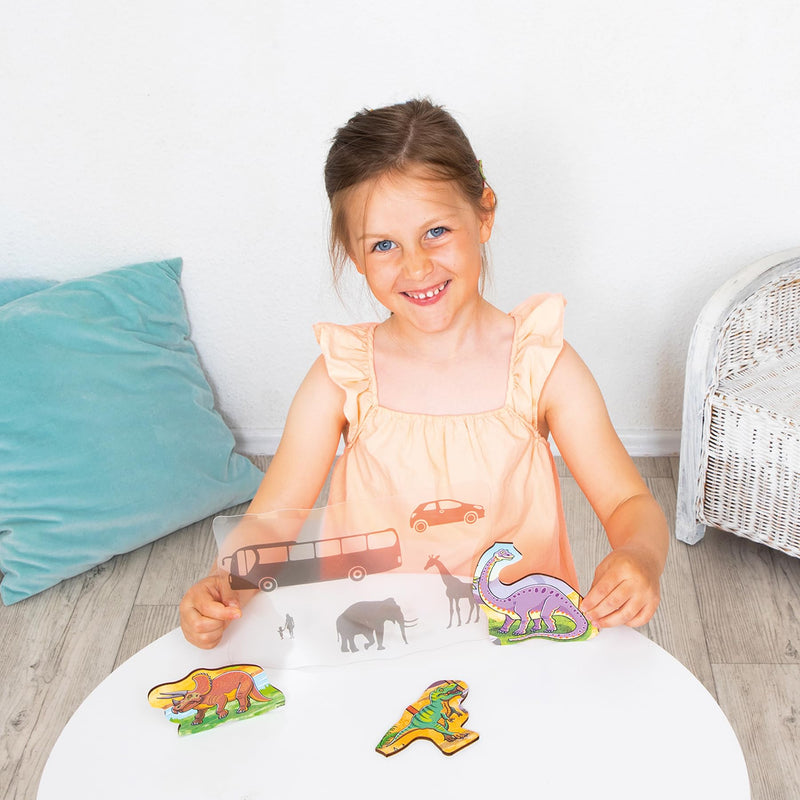 Beleduc - LAYER PUZZLE "DINO" Games & Toys