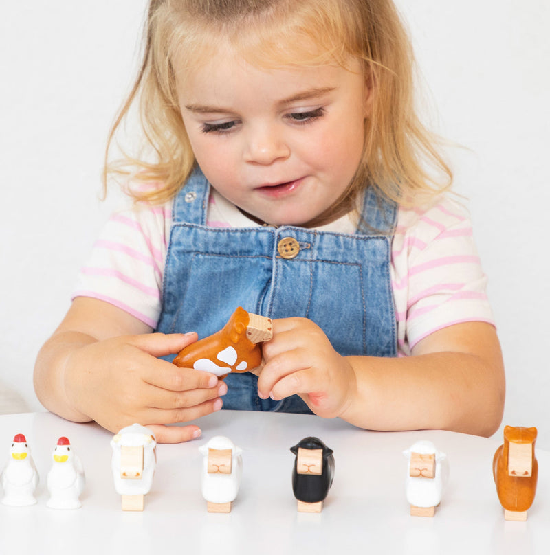 Beleduc - MY LITTLE WORLD ANIMAL SET Games & Toys