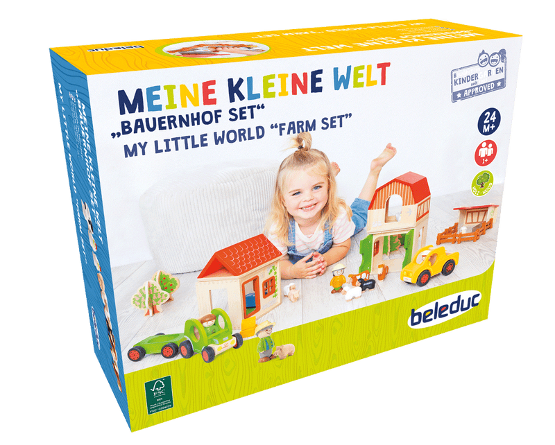 Beleduc - MY LITTLE WORLD FARM SET Games & Toys