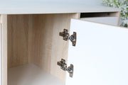 Beleduc - NAPOLI 6 COMPARTMENT WOOD STORAGE W/MULTI COLOR DOORS Furniture