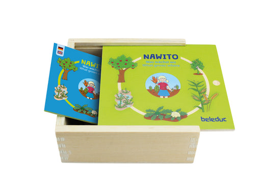 Beleduc NAWITO What Grows Where 30-piece wooden matching puzzle