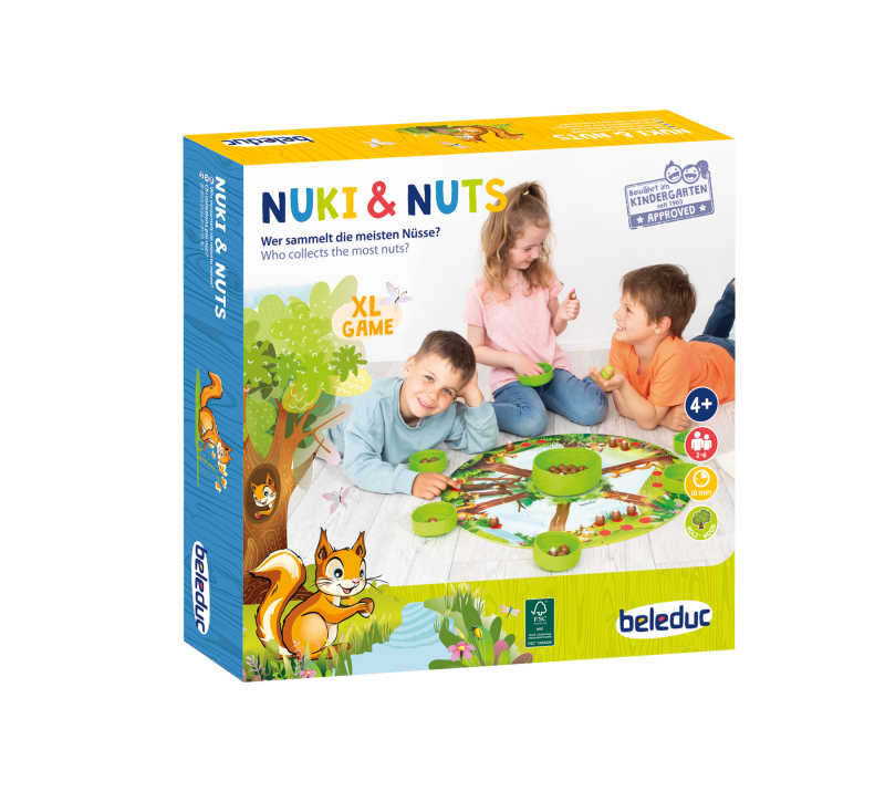 Beleduc - NUKI & NUTS Toys & Games