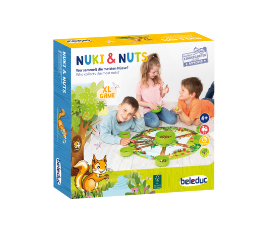 Beleduc - NUKI & NUTS Toys & Games