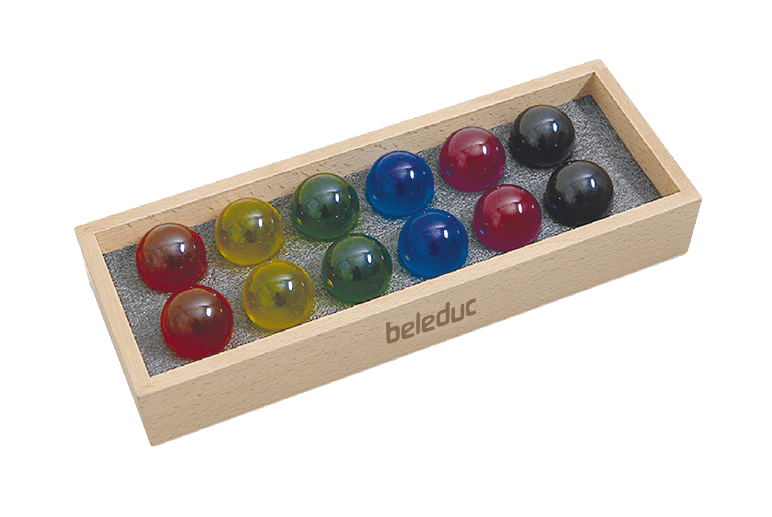 Beleduc - RESIN SPHERES - 12PCS. Toys & Games