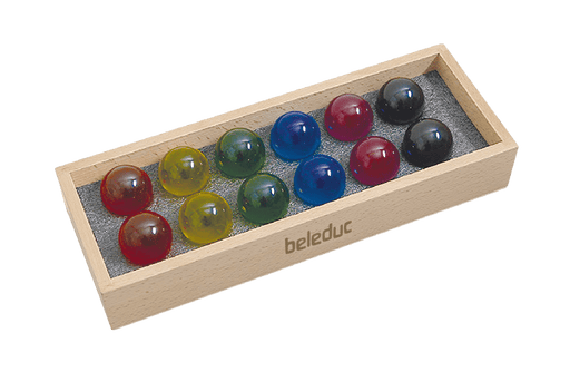Beleduc - RESIN SPHERES - 12PCS. Toys & Games