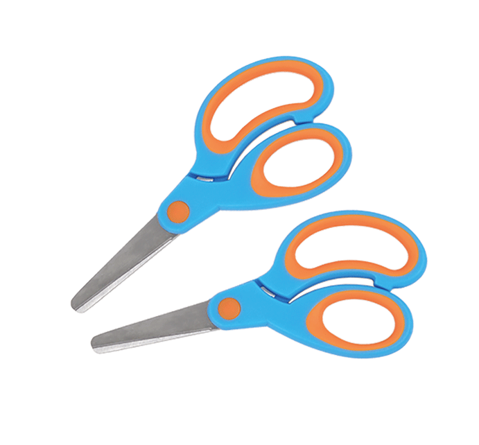 Beleduc - SOFT GRIP LEFT - HANDED SCISSORS (6PCS) Games & Toys