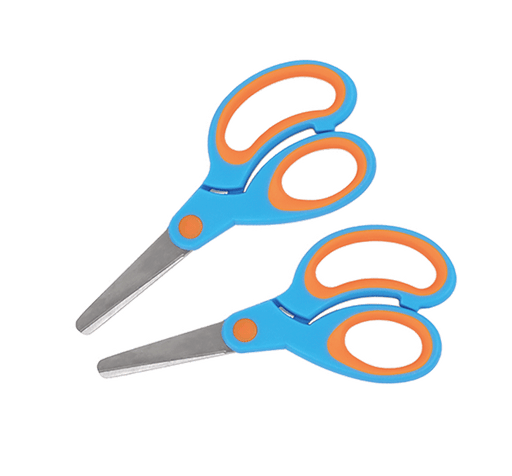 Beleduc - SOFT GRIP LEFT - HANDED SCISSORS (6PCS) Games & Toys