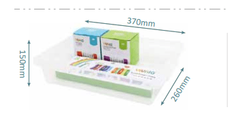 Beleduc - Transparent Tray (3") Toys & Games