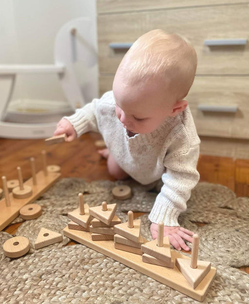 Beleduc - WOODEN GEOMETRIC GAME Toys & Games