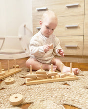 Beleduc - WOODEN GEOMETRIC GAME Toys & Games
